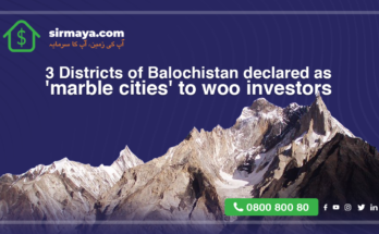 Balochistan districts declared as 'marble cities'