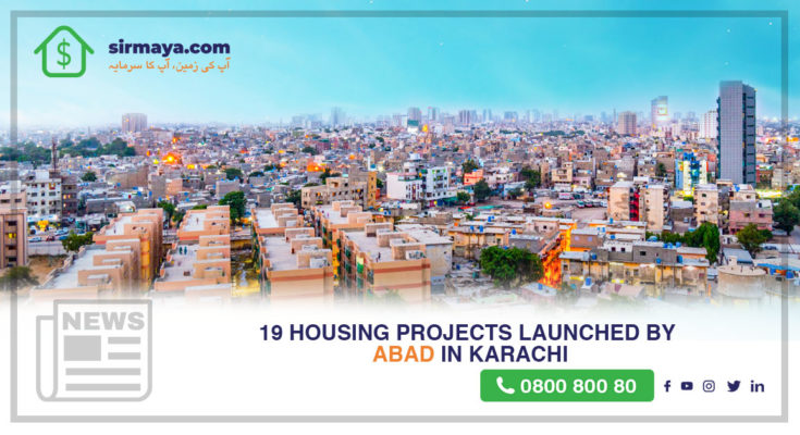 19 Housing Projects Launched by ABAD in Karachi