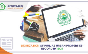 Digitization of Punjab urban properties’ record by BOR