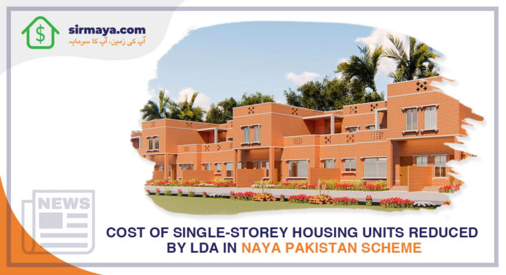 Cost of single-storey housing units reduced by LDA in Naya Pakistan scheme