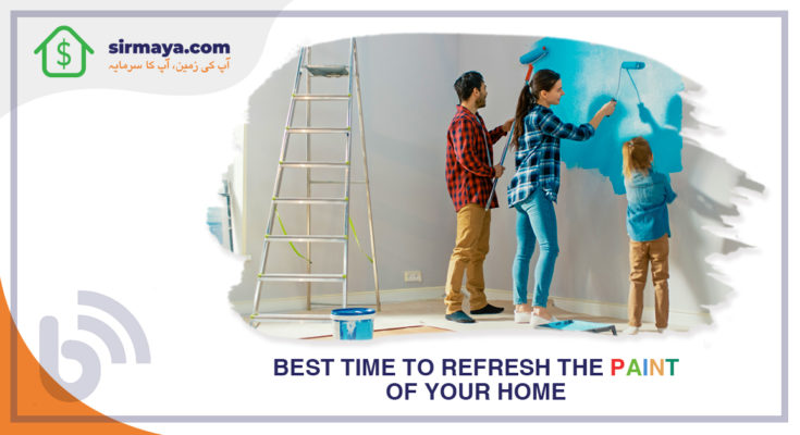 Best times to refresh the paint of your home