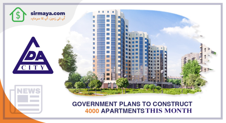 Government Plans to Construct 4000 Apartments This Month