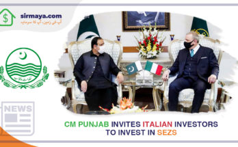 CM Punjab Invites Italian Investors to invest in SEZs