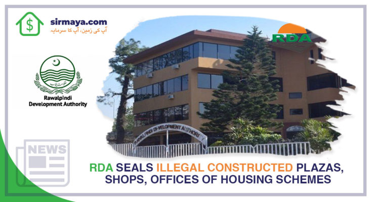 RDA Seals Illegal Constructed