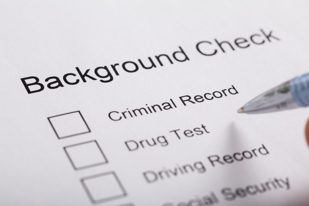 background check