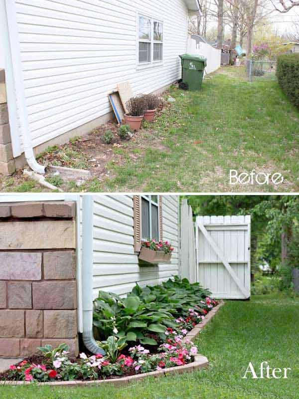 curb appeal in a budget