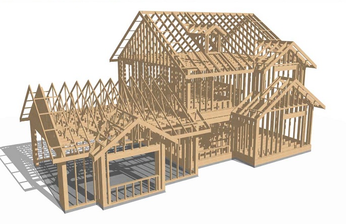 house frame