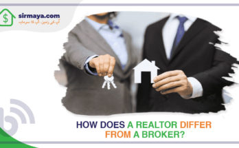 How does a realtor differ from a broker?