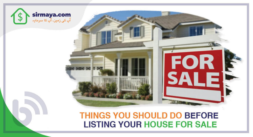 Things you should do before listing your house for sale