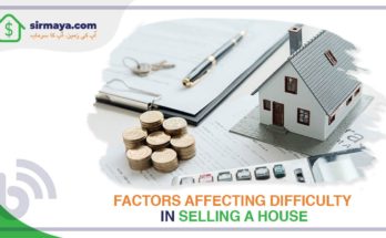 Factors affecting difficulty in selling a house