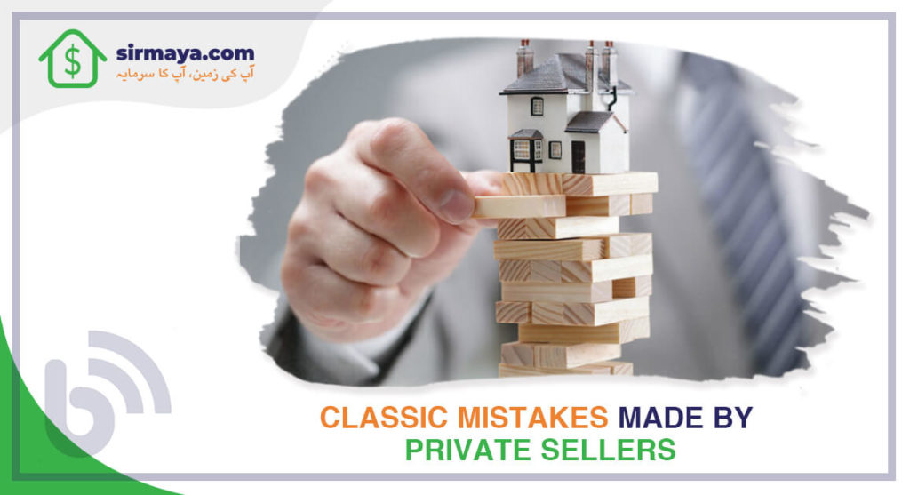 Classic mistakes made by private sellers