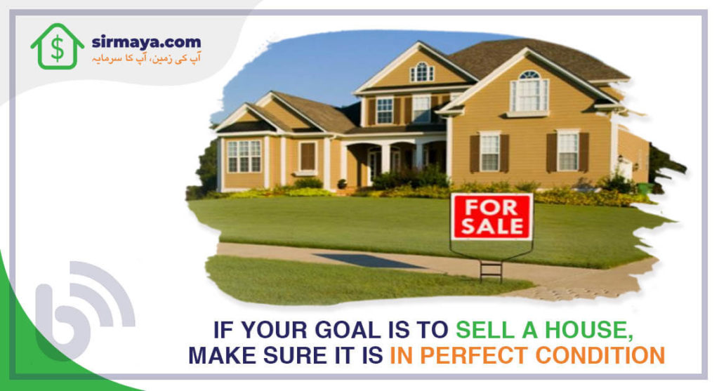 sell a house in perfect condition