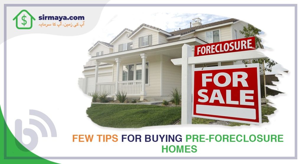 pre-foreclosure homes